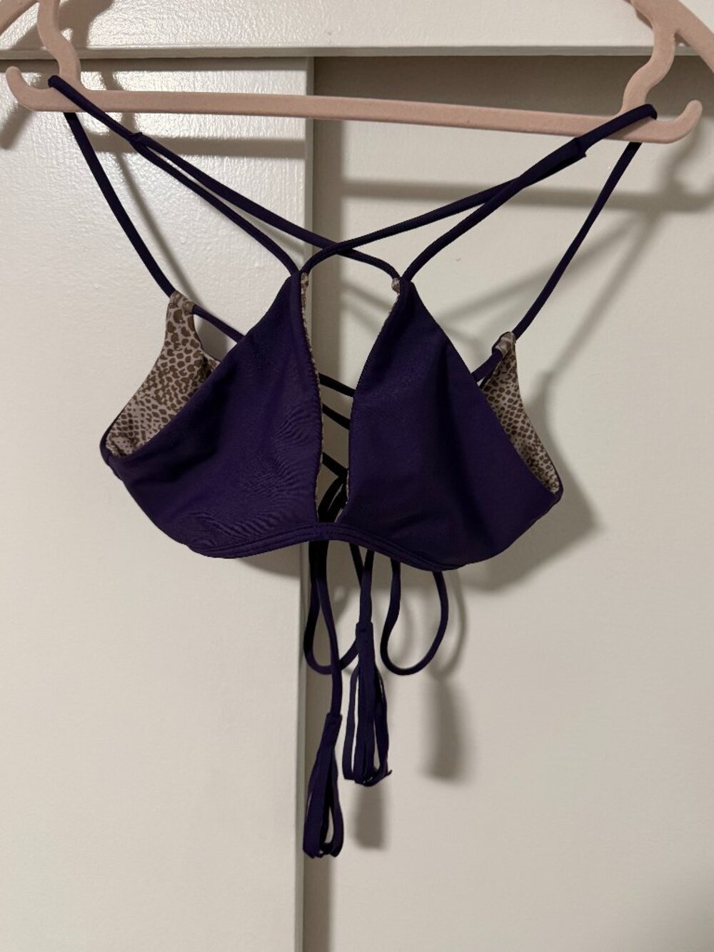 Acacia Okinawa Bikini Top in Blackberry